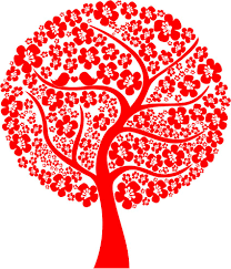 abstract love tree vector laser cut cdr