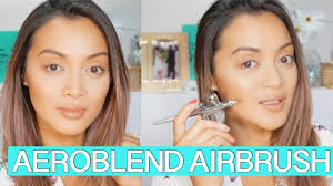 aeroblend natural makeup look tutorial