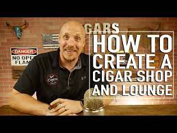 how to create a cigar lounge