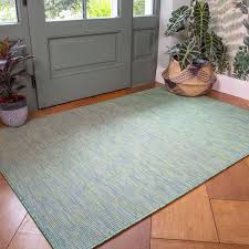 mint green washable hall runners