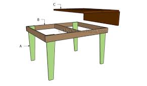 drop leaf table plans myoutdoorplans
