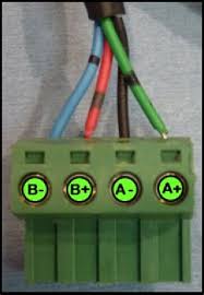 wiring diagram for stepper motor plug