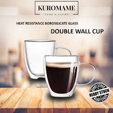 Double Wall Glass Cup Coffee Glass Cup