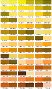 Pantone Colour Chart Potteries Powder Coating