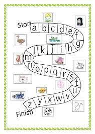 Free handwriting worksheets (alphabet handwriting worksheets, handwriting paper and cursive handwriting worksheets) for preschool and kindergarten. Abc Game English Esl Worksheets For Distance Learning And Physical Classrooms