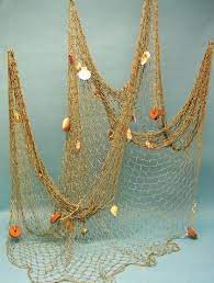 Nautical Netting Rope Decor Fish Net