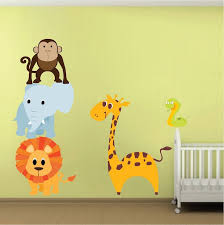 Nursery Zoo Wall Decal Animal Wall