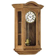wooden wall clock hermle osterley 70305