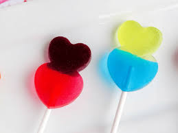 jolly rancher lollipops heart shaped