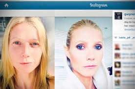 the celebrity nomakeup selfie wars i