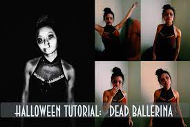dead ballerina halloween tutorial