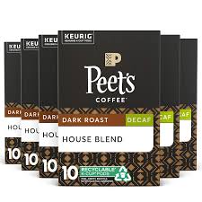 Enjoy the full flavour of coffee without the caffeine factor. Amazon Com Peet S Coffee Decaf House Blend K Cup Coffee Pods For Keurig Brewers Dark Roast 60 Pods Grocery Gourmet Food