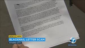 blackmail scam letter
