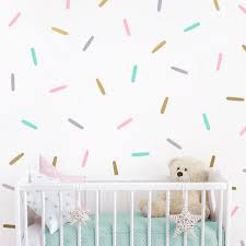 sprinkle wall decals confetti wall
