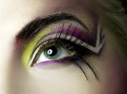 stylish and crazy party wear eye makeup