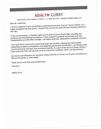 Security Officer Cover Letter Fresh Sample Security Guard