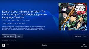Kimetsu no yaiba the movie: The Movie Version Span Translate No Demon Slayer Kimetsu No Yaiba Span Disappears After Appearing On Psn For A Moment Gigazine
