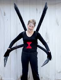 black widow spider costume diy