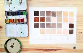 Watercolor Skin Tones How To Make