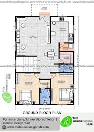 South Facing House Floor Plans 30x45