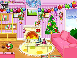 new year room decor game play