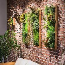 Artificial Plant Succulent Wall Art In