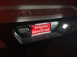 Toyota Tacoma 1995 2020 Led License Plate Lights Pair Hid Kit Pros