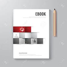Cover Book Digital Design Minimal Style Template Can Be Used