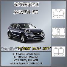 Neoprene Seat Covers For Hyundai Santa
