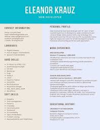 What makes this resume different? Web Developer Resume Samples And Tips Pdf Doc Templates 2020 Web Developer Resumes Bot