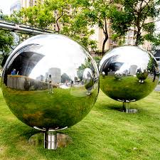 Large Steel Garden Sphere Metal Ball