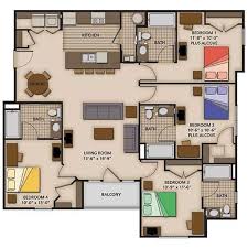 Apartment Floor Plans Bungalow Floor