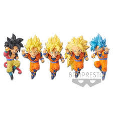 Data from books, guides, manga, anime, magazines, and special episodes. Dragon Ball Z Dokkan Battle 5 Character Figure Wcf