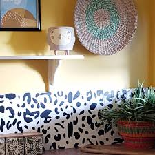 leopard print wall stickers home
