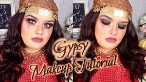 gypsy makeup tutorial halloween 2016
