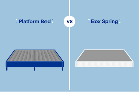 platform bed vs box spring what s the