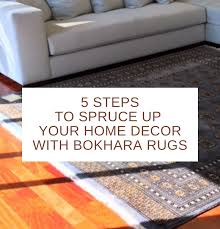 decor with bokhara rugs