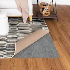 dual surface thin lock rug pad
