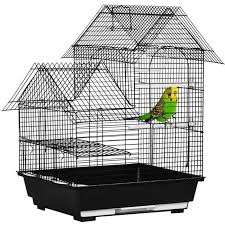 cage à oiseaux design maison 39x33x47cm