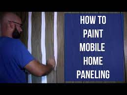 How To Paint Mobile Home Paneling