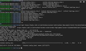 cardano node run gives yaml file not