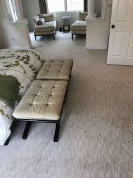 patterned wall to wall carpet is