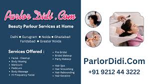parlor services at home in delhi ncr