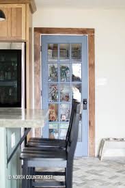 Glass Pantry Door Makeover For The