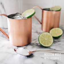 moscow mule with vitamin c