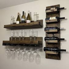 Wine Rack Wall Wooden Wine Rack