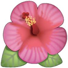 flor sticker flower emoji with