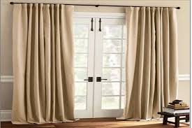 to hang curtains on french doors