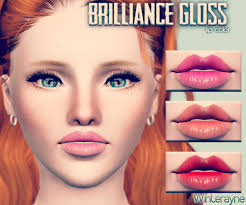 mod the sims brilliance gloss lip color