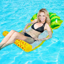 pool lounger float for pineapple